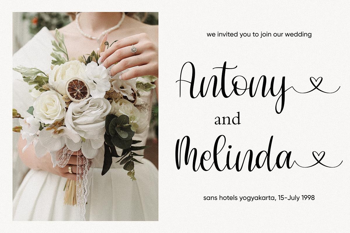 Celine Genta, a Script Font by Essentials Studio (Photo 2 of 10)