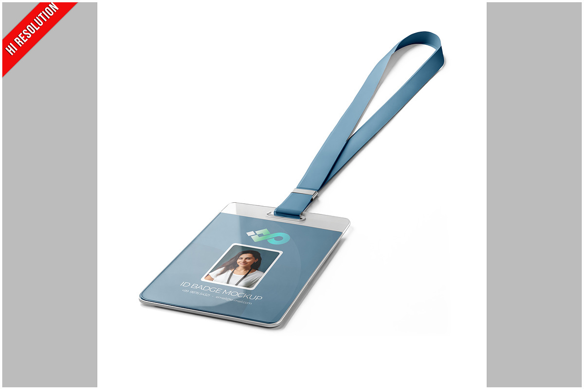 Badge Design Mockup, a Product Mockup by Bruno's Shop (Photo 1 of 3)