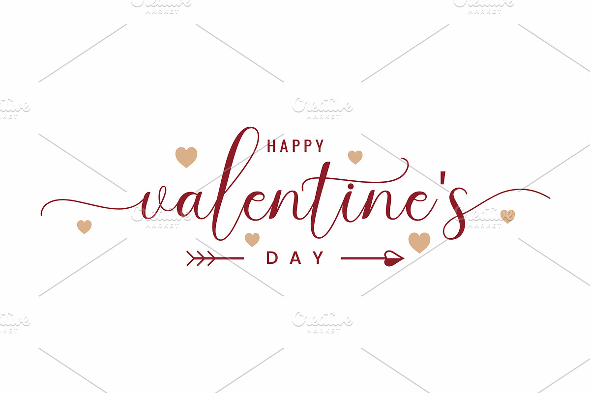 Happy Valentines Day, an Illustration by PushLogo