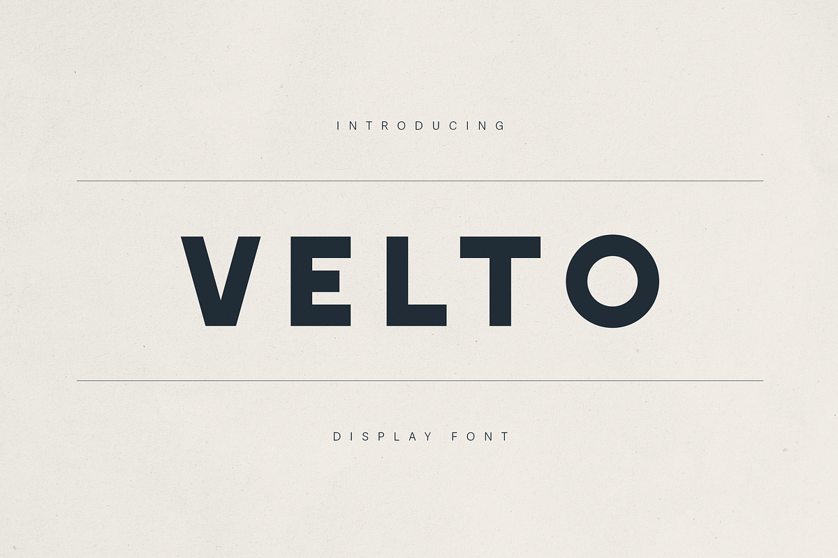 Velto – Modern Bold Sans Serif Font, a Sans Serif Font by Only Fonts (Photo 1 of 11)