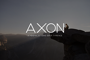 Axon | Minimalist Sans Serif Family, a Sans Serif Font by Graphicfresh (Thumbnail 1 of 5)