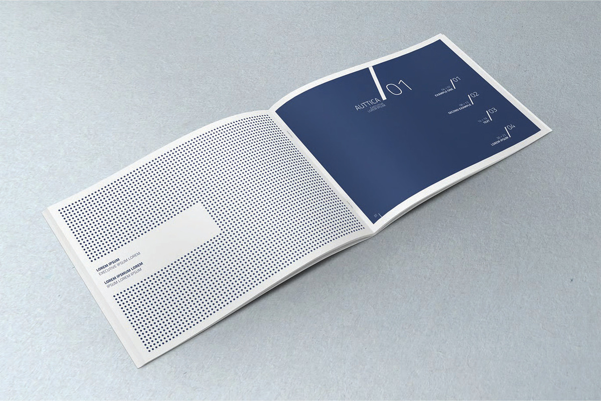 Horizontal A4 Brochure Mockup, an Advertising Mockup by DesignRushMarket (Photo 5 of 8)