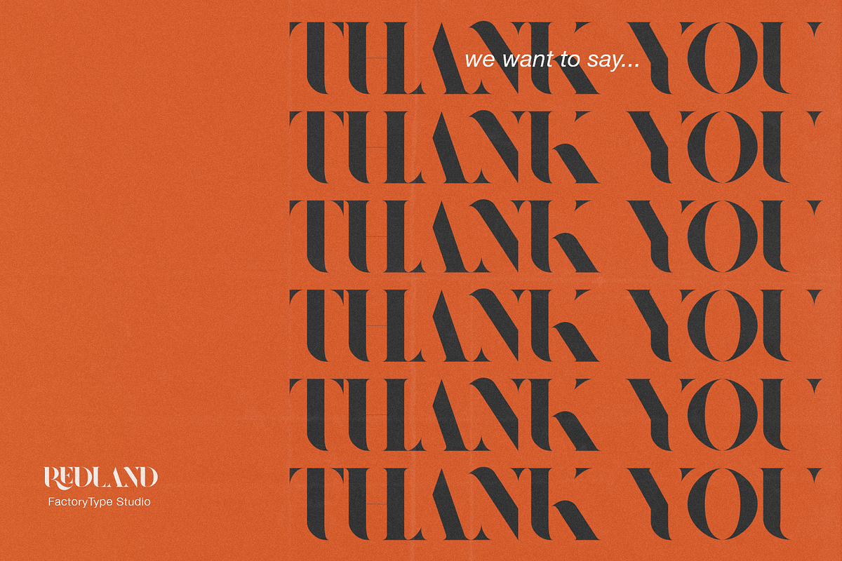 Redland, a Serif Font by FactoryType Studio (Photo 10 of 10)