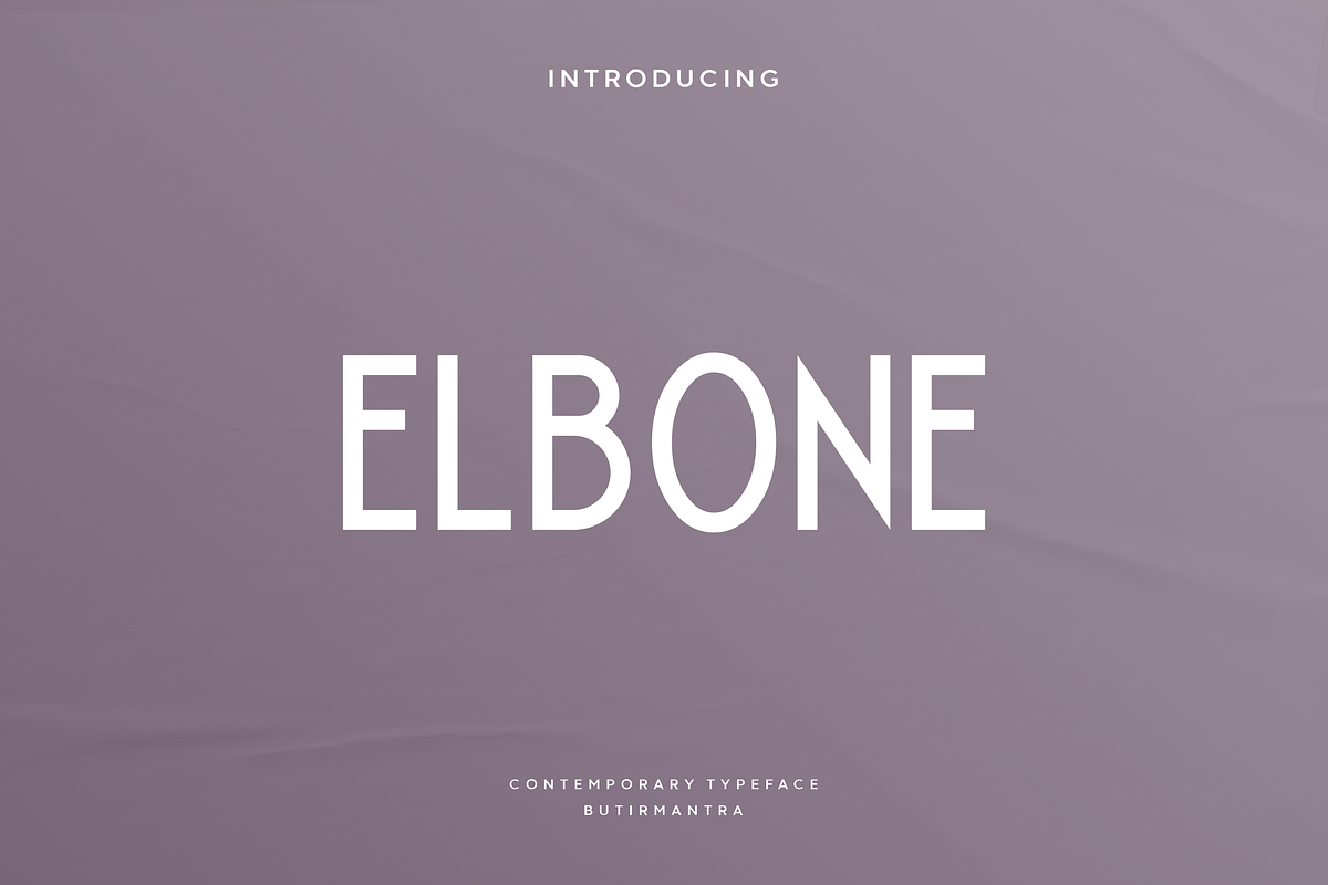 Elbone - Modern Display Typeface, a Slab Serif Font by Letterna (Photo 1 of 4)