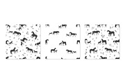 Mares and foals, an Animal Illustration by Naurider (Thumbnail 3 of 3)