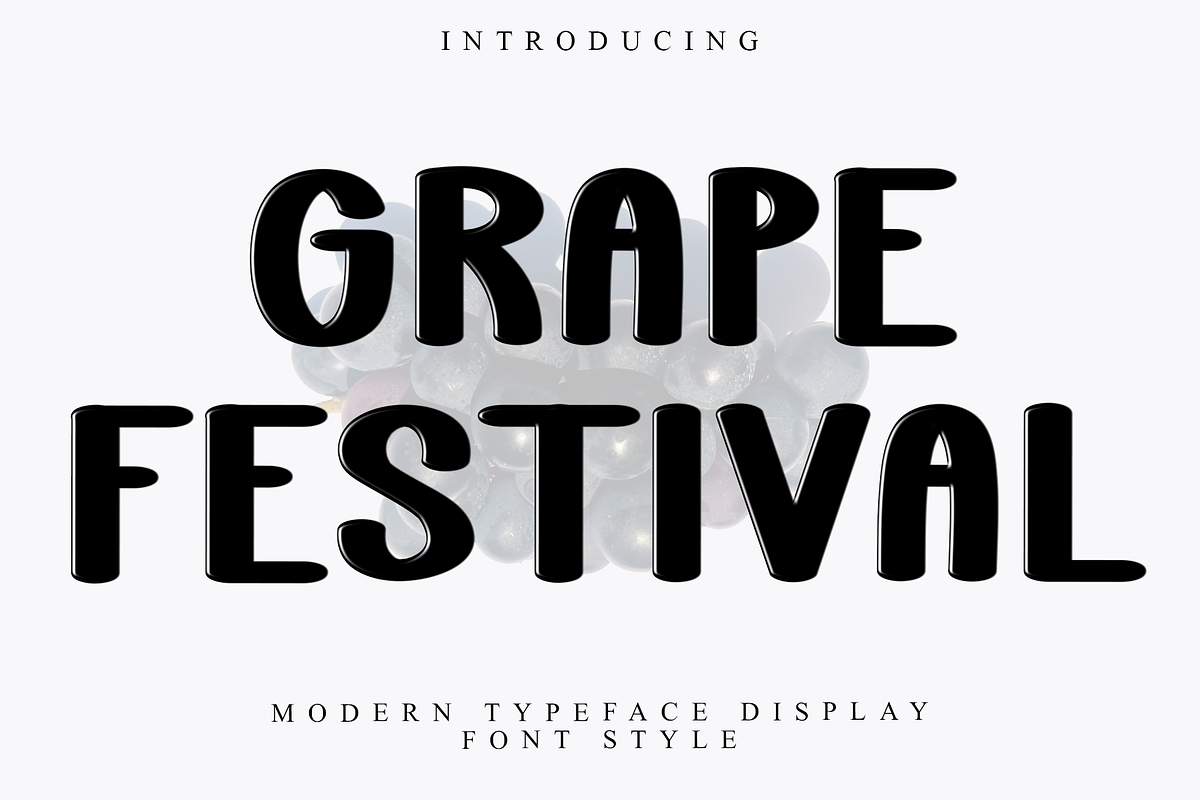 Grape Festival, a Script Font by FreshTypeINK (Photo 1 of 8)