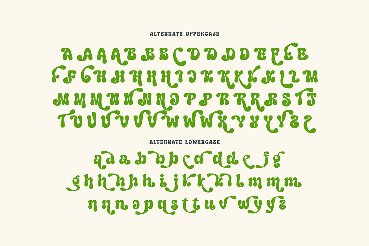 Brice Hacking Groovy Display Font, a Handwritten Font by Cruzine (Photo 6 of 8)