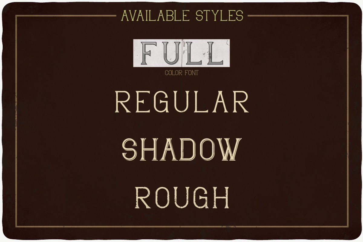 Limited typeface preview 5
