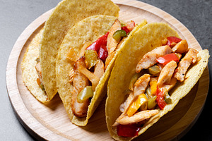 Mexican chicken tacos, a Food & Drink Photo by etorres69