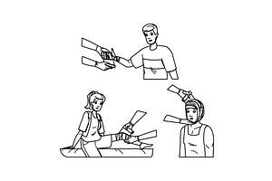 medical bandage first aid vector, a Person Illustration by pikepicture