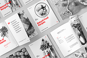Natural Food Recipes, a Brochure Template by silukEight (Thumbnail 2 of 14)