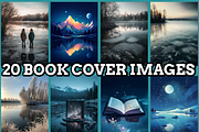 Frozen Lake Reflections Coloring Pag, an Animal Illustration by martinblan (Thumbnail 2 of 4)