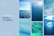 Water Geometric Background, a Pattern Graphic by Tori Design (Thumbnail 4 of 7)