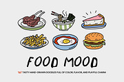 Food Mood: 160 Tasty Doodles, a Food Illustration by Veyla (Thumbnail 1 of 14)