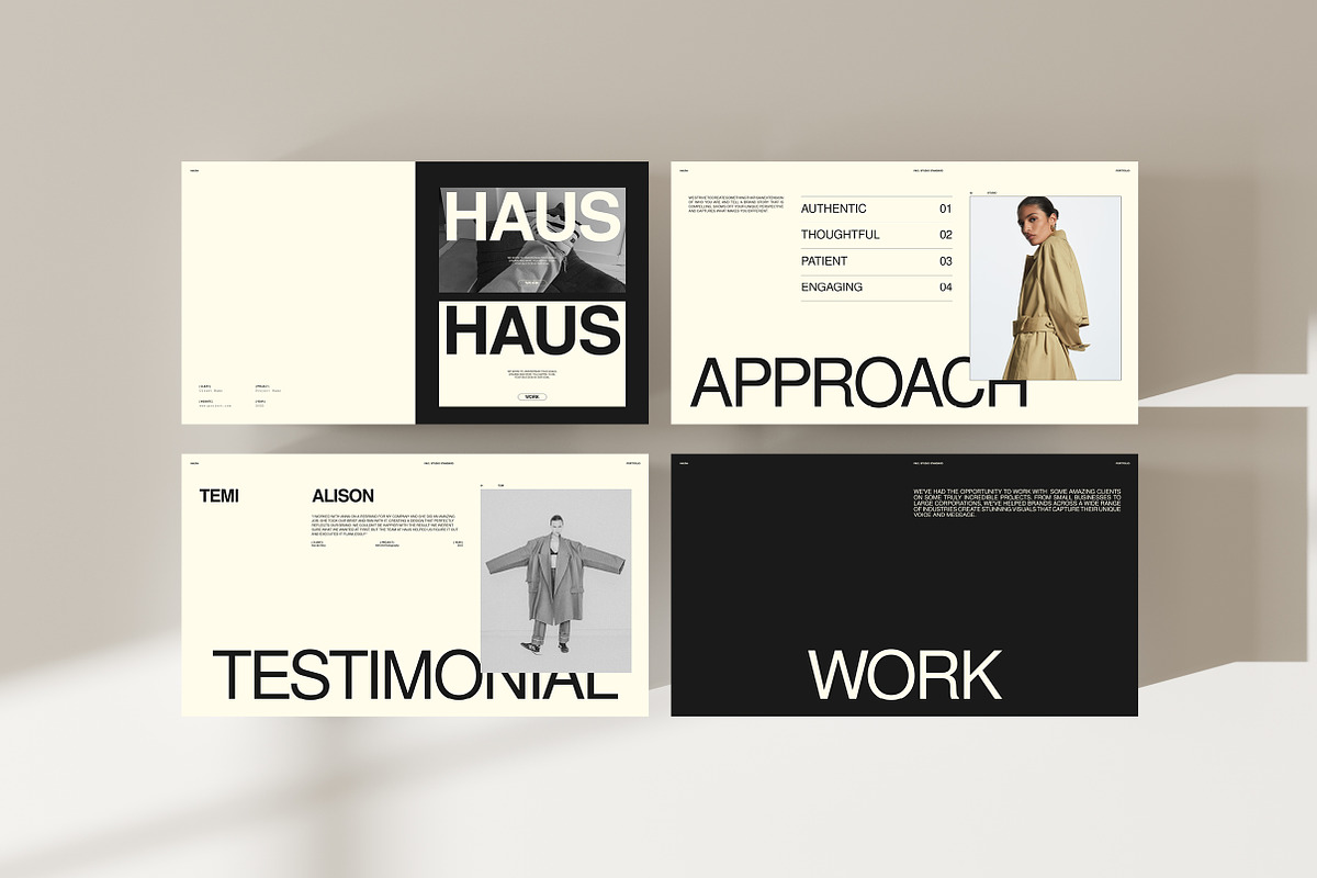 HAUS | Portfolio, a Presentation Template by Studio Standard (Photo 8 of 13)