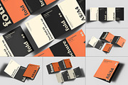 Four Fold A5 Brochure Mockup, an Advertising Mockup by Yogurt86 (Thumbnail 1 of 16)