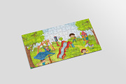 Puzzle Mockup, a Books & Magazine Mockup by hokagata (Thumbnail 6 of 6)