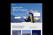 10 Figma Landing Page Templates, a Landing Page Template by zroch design (Thumbnail 6 of 32)