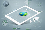Planet Earth infographic, a Work Illustration by blauananas (Thumbnail 2 of 8)
