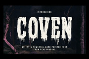 Coven Typeface, a Handwritten Font by ReveryWorks (Thumbnail 1 of 13)