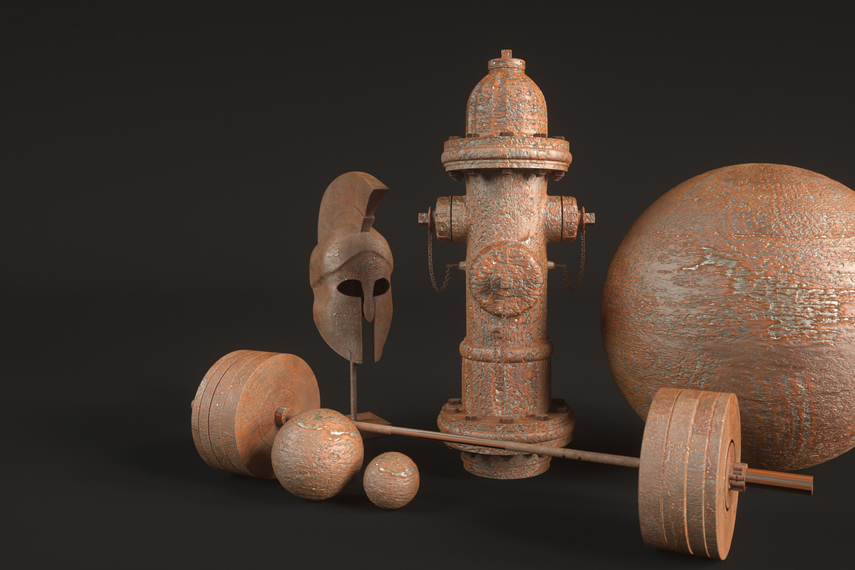 60 Metal Materials for C4d Octane, a Textures & Material 3D Model by 3DTreatment (Photo 45 of 88)