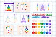 CHAKRA SYSTEM graphics collection, a Healthcare Illustration by LiiaLonn Studio (Thumbnail 3 of 6)