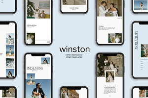 Editorial Canva Instagram Templates, a Social Media Template by Seventh Made