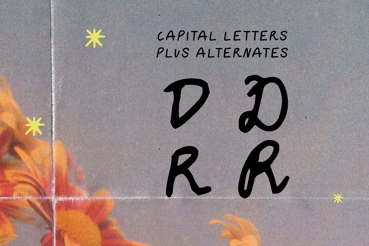 The Youth. RAW Handwritten Font, a Handwritten Font by dicreate (Photo 13 of 14)