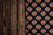 Sweets & desserts clipart & patterns, a Food Illustration by Visual Animal (Thumbnail 12 of 21)