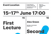 Conference Event Poster Template, a Flyer Template by Danil Polshin (Thumbnail 6 of 9)