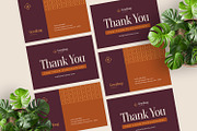 Gemilone - Thank You Card, a Print Template by Fannan Studio (Thumbnail 2 of 3)
