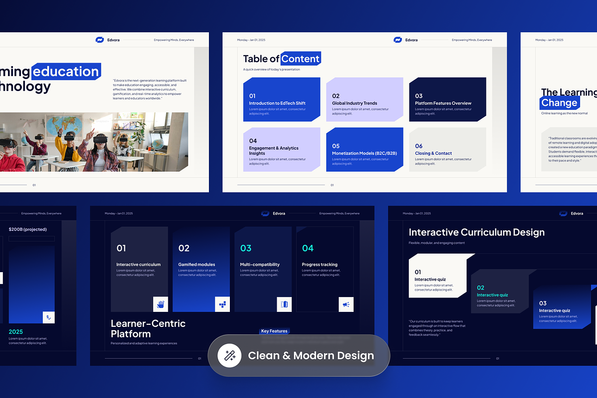 Edvora - Education Technology Deck, a Presentation Template by SLAB! Design (Photo 3 of 5)