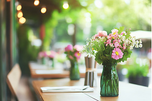 Vibrant floral arrangement on, a Nature Photo by Lermont51