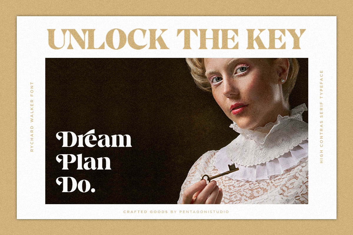 Rychard Walker | Modern Serif Font, a Serif Font by Pentagonistudio (Photo 12 of 12)