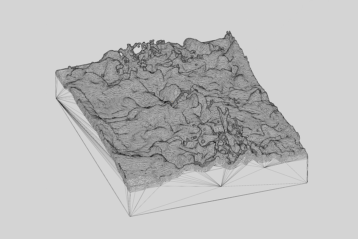 Waves 3d model, an Object 3D Model by fahad121 (Photo 5 of 6)