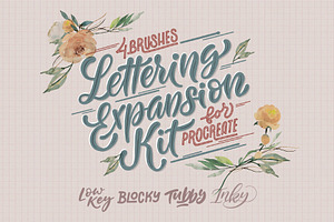 Lettering Expansion Kit [Procreate]
