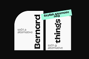 JT Barnez | Modern Sharp Serif, a Serif Font by Jolicia Type (Thumbnail 6 of 14)