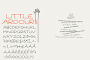 Little Ardour Font Family + Icons, a Sans Serif Font by Design Surplus (Thumbnail 2 of 7)