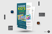 Summer Camp Flyer Template, a Flyer Template by Aam360 (Thumbnail 2 of 3)