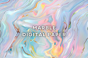 24 Holographic Opal Marble Pattern, a Pattern Graphic by UniqueMe (Thumbnail 12 of 19)