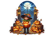 Halloween Clipart Bundle, an Object Graphic by Pixxel_Studio (Thumbnail 4 of 9)