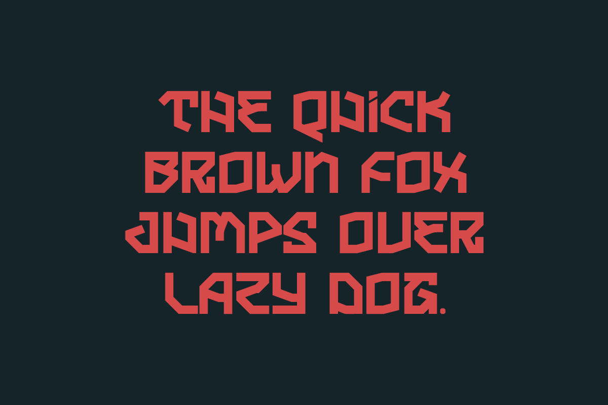 Trabes - Techno Font, a Sans Serif Font by QR Design Studio (Photo 8 of 9)