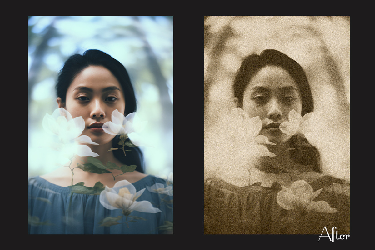 Poster Art Photoshop Template, an Action Add-On by 3d_model_tifotizi (Photo 2 of 4)