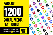 Social media icons set, an Icon by Team_Ultra_Graphics (Thumbnail 1 of 13)