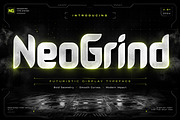 NeoGrind – Futuristic Display Font, a Serif Font by Wow Magic (Thumbnail 1 of 5)