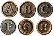 Stamp Letter Clipart Bundle, an Illustration by Designworld (Thumbnail 3 of 7)