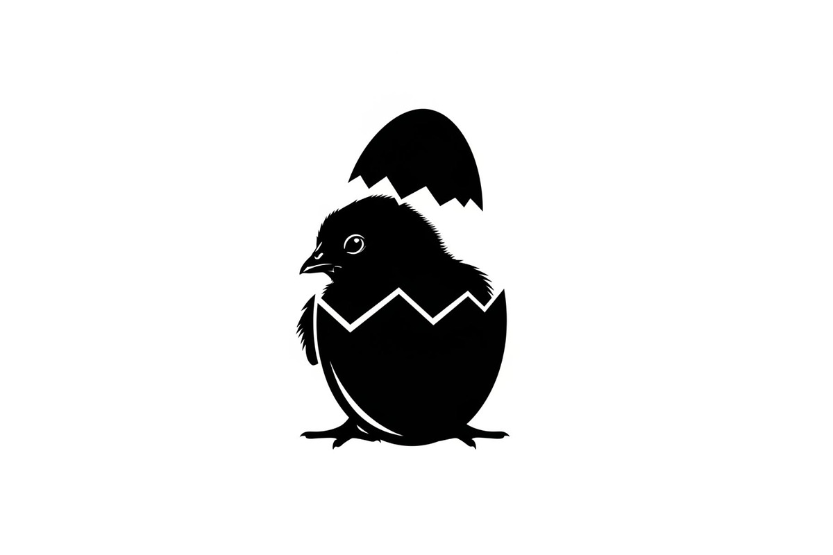 Cute Easter Chick Hatch Vector Bundl, an Illustration by jahid234 (Photo 29 of 51)
