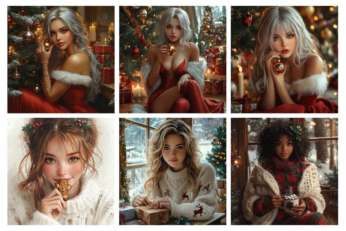 Christmas Girl Background, a Photo by RobertsArt (Photo 3 of 5)