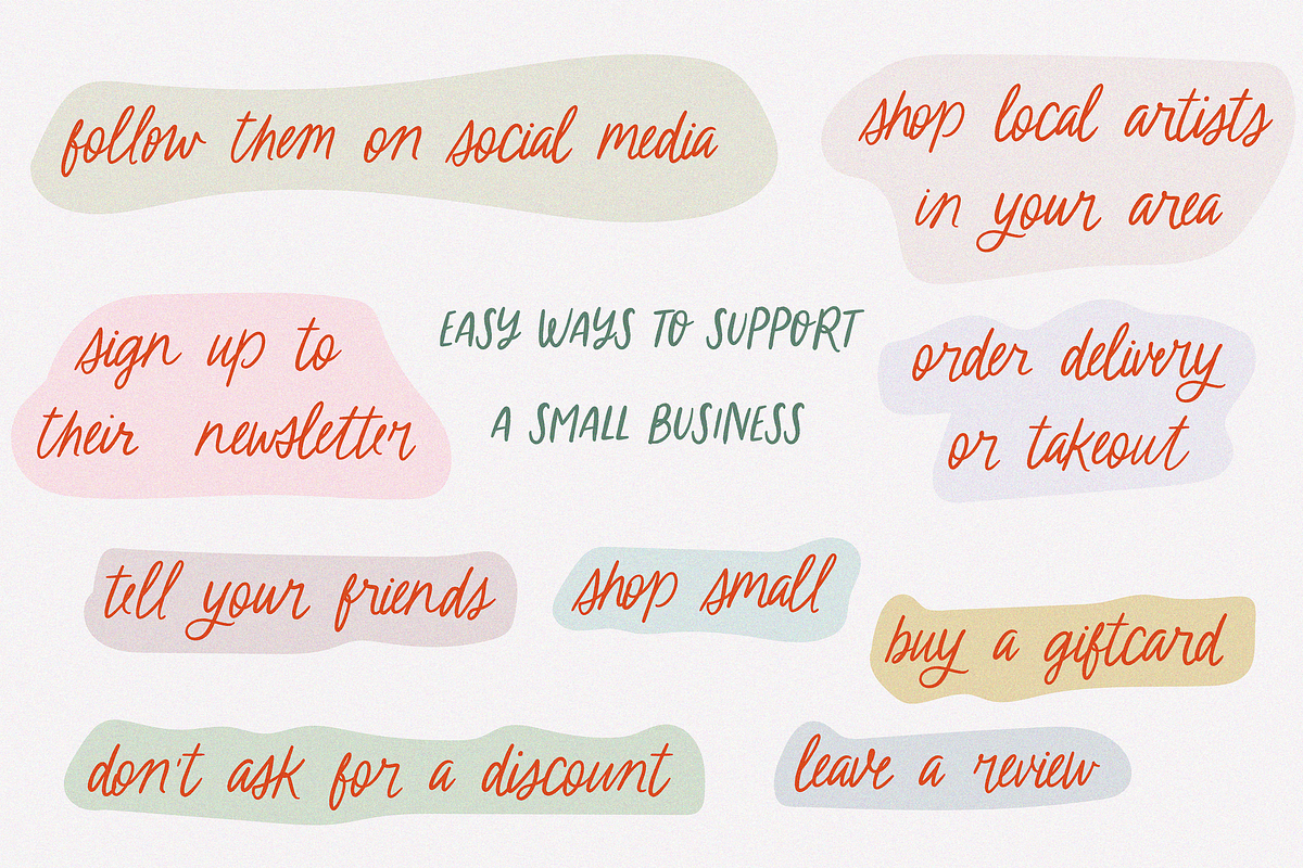 Small Business Club//Fun Font Duo, a Handwritten Font by PeachCreme (Photo 12 of 16)