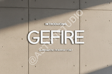 Gefire - Modern Luxury Serif Font
